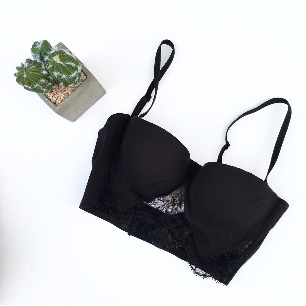 La Perla bustier black bra